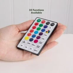 6' Pre-Lit Fiber Optic Artificial Christmas Tree With 220 Colorful LED And Remote Control Show 18 6' Pre-Lit Fiber Optic Artificial Christmas Tree With 220 Colorful LED And Remote Control Show -Artificial Trees Store artificial 6 pre lit fiber optic artificial christmas tree with 220 colorful led and remote control show nearly natural 420739