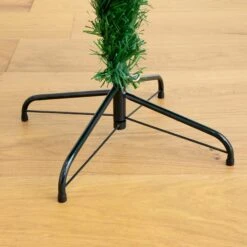 6' Pre-Lit Fiber Optic Artificial Pinecone & Berries Christmas Tree With64 Warm White LED Lights -Artificial Trees Store artificial 6 pre lit fiber optic artificial pinecone berries christmas tree with 64 warm white led lights nearly natural 886765