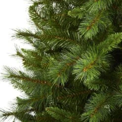 6’ Slim West Virginia Mountain Pine Artificial Christmas Tree With 629 Bendable Branches -Artificial Trees Store artificial 6 slim west virginia mountain pine artificial christmas tree with 629 bendable branches nearly natural 971407