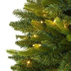 6' Sun Valley Fir Artificial Christmas Tree With 300 Clear LED Lights 9 6' Sun Valley Fir Artificial Christmas Tree With 300 Clear LED Lights -Artificial Trees Store artificial 6 sun valley fir artificial christmas tree with 300 clear led lights nearly natural 815483