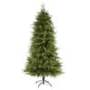 6’ Vancouver Fir “Natural Look” Artificial Christmas Tree With 350 Clear LED Lights And 1870 Bendable Branches
