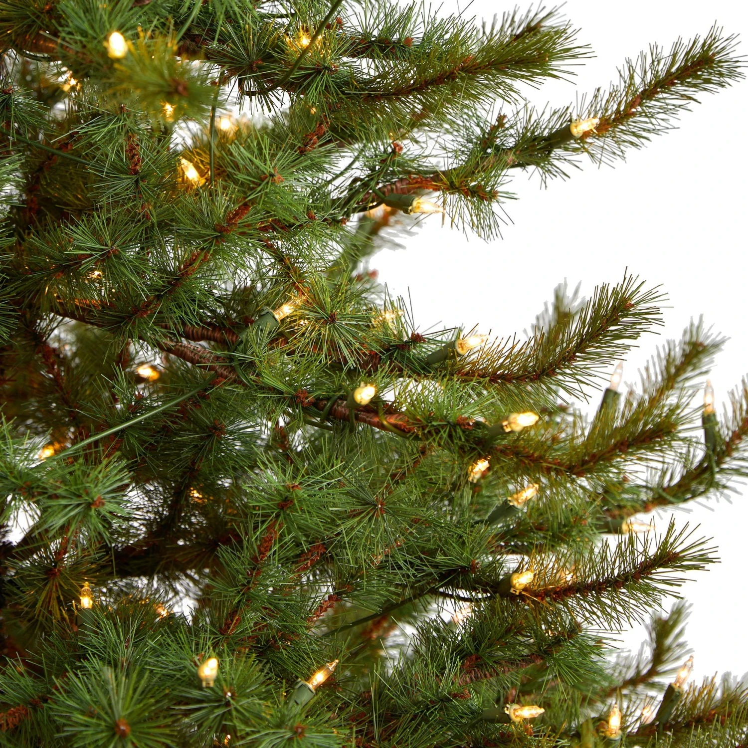6’ Vancouver Mountain Pine Artificial Christmas Tree With 350 Clear Lights And 1332 Bendable Branches 4 6’ Vancouver Mountain Pine Artificial Christmas Tree With 350 Clear Lights And 1332 Bendable Branches - Image 4