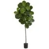 6.5’ Fiddle Leaf Artificial Tree