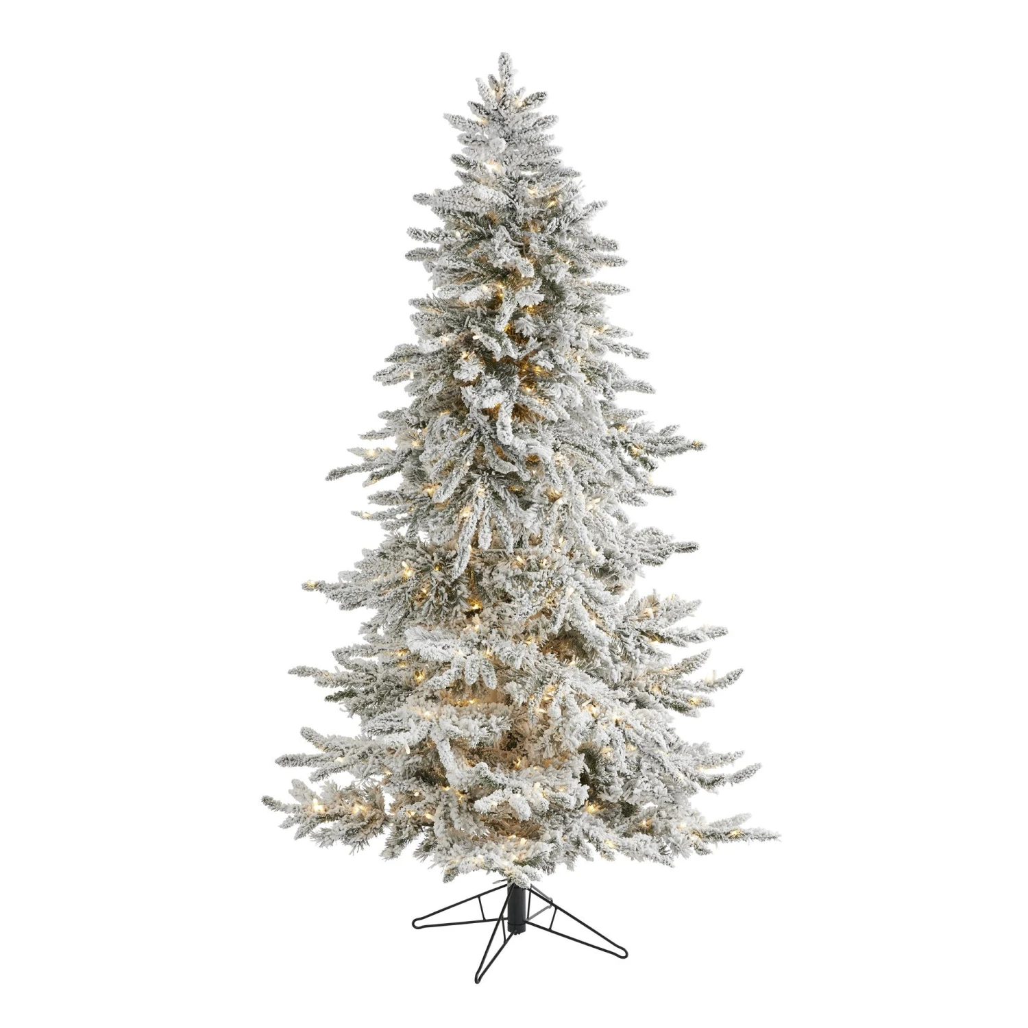 6.5' Flocked Grand Northern Rocky Fir Artificial Christmas Tree 1 6.5' Flocked Grand Northern Rocky Fir Artificial Christmas Tree