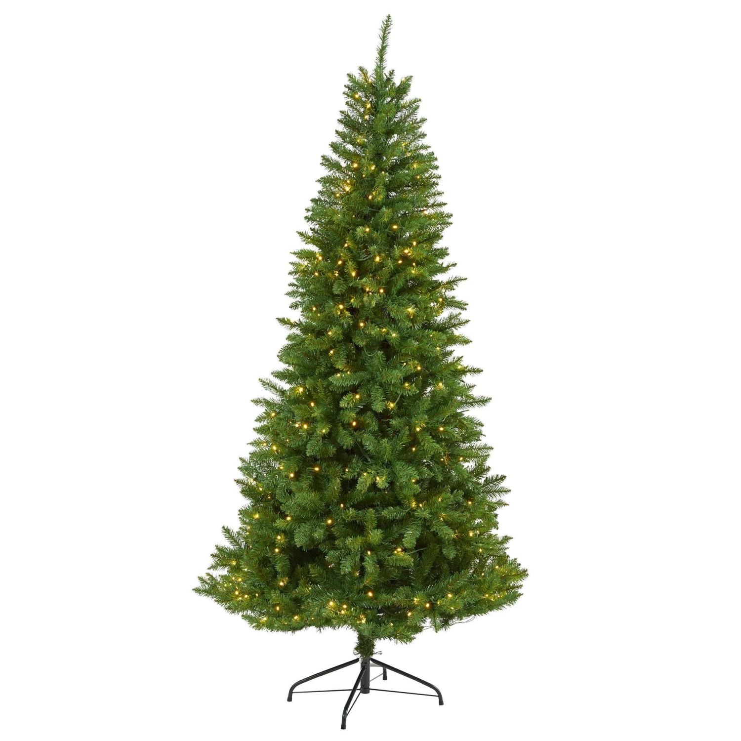 6.5’ Green Valley Fir Artificial Christmas Tree With 350 Clear LED Lights 1125 Bendable Branches 1 6.5’ Green Valley Fir Artificial Christmas Tree With 350 Clear LED Lights 1125 Bendable Branches