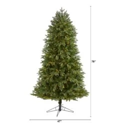 Artificial Trees Store -Artificial Trees Store artificial 65 oregon fir artificial christmas tree with 1350 warm white micro multifunction led lights with nearly natural 204752