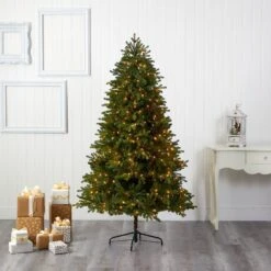6.5’ Washington Fir Artificial Christmas Tree With 400 Clear Lights And 1110 Bendable Branches 11 6.5’ Washington Fir Artificial Christmas Tree With 400 Clear Lights And 1110 Bendable Branches -Artificial Trees Store artificial 65 washington fir artificial christmas tree with 400 clear lights and 1110 bendable branches nearly natural 160324