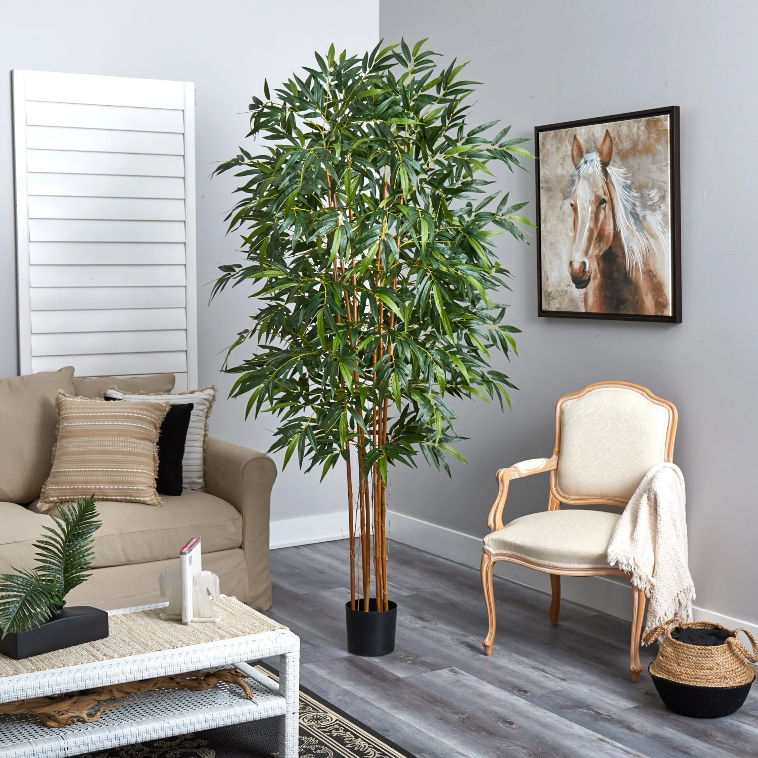 7' Biggy Style Bamboo Silk Tree 2 7' Biggy Style Bamboo Silk Tree - Image 2