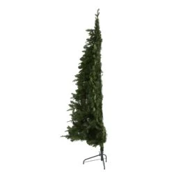 7’ Grand Teton Spruce Flat Back Artificial Christmas Tree With 220 Clear LED Lights And 953 Bendable Branches -Artificial Trees Store artificial 7 grand teton spruce flat back artificial christmas tree with 220 clear led lights and 953 bendable nearly natural 768091