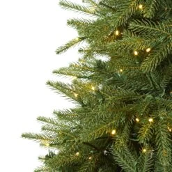 7’ Vancouver Fir “Natural Look” Artificial Christmas Tree With 500 Clear LED Lights And 2542 Bendable Branches -Artificial Trees Store artificial 7 vancouver fir natural look artificial christmas tree with 500 clear led lights and 2542 bendabl nearly natural 896045