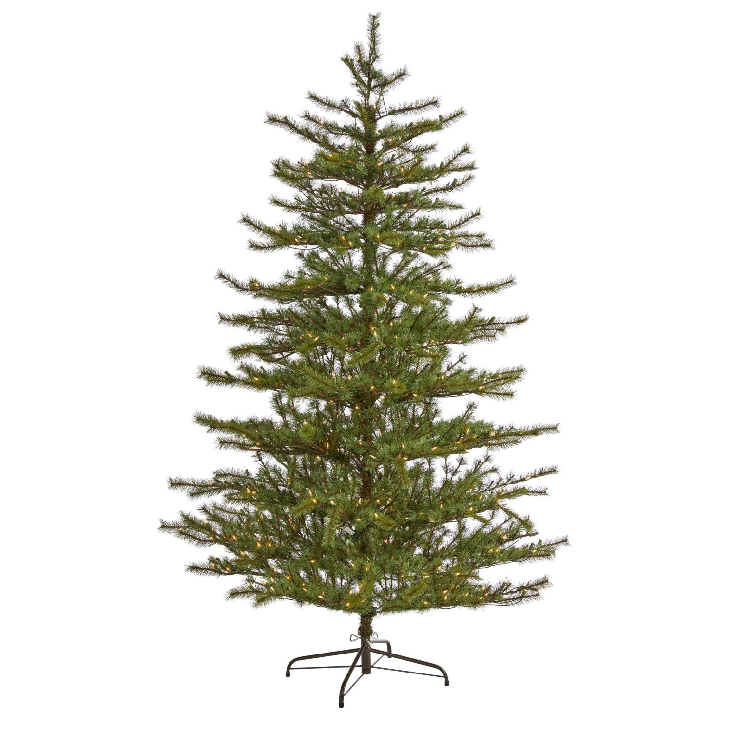 7’ Vancouver Mountain Pine Artificial Christmas Tree With 450 Clear Lights And 1762 Bendable Branches 1 7’ Vancouver Mountain Pine Artificial Christmas Tree With 450 Clear Lights And 1762 Bendable Branches