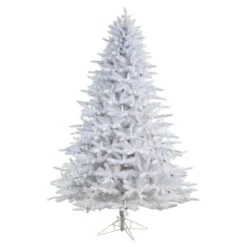 7.5' Candle Lit White Artificial Christmas Tree With 900 LED “Candle Lights” And 1703 Bendable Branches -Artificial Trees Store artificial 75 candle lit white artificial christmas tree with 900 led candle lights and 1703 bendable branches nearly natural 378533