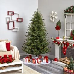 7.5’ Classic Pine & Pine Cone Christmas Tree 12 7.5’ Classic Pine & Pine Cone Christmas Tree -Artificial Trees Store artificial 75 classic pine pine cone christmas tree nearly natural 859623