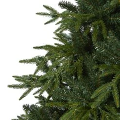 7.5’ Colorado Mountain Fir “Natural Look” Artificial Christmas Tree With 600 Clear LED Lights And 3048 Bendable Branches -Artificial Trees Store artificial 75 colorado mountain fir natural look artificial christmas tree with 600 clear led lights and 30 nearly natural 827934