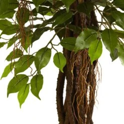 7.5' Ficus Tree UV Resistant (Indoor/Outdoor) -Artificial Trees Store artificial 75 ficus tree uv resistant indooroutdoor nearly natural 865665
