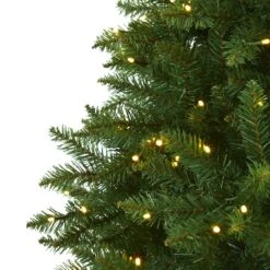 7.5’ Green Valley Fir Artificial Christmas Tree With 500 Clear LED Lights 9 7.5’ Green Valley Fir Artificial Christmas Tree With 500 Clear LED Lights -Artificial Trees Store artificial 75 green valley fir artificial christmas tree with 500 clear led lights nearly natural 336859