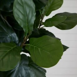 8’ Artificial Fiddle Leaf Fig Tree -Artificial Trees Store artificial 8 artificial fiddle leaf fig tree tree nearly natural 215283
