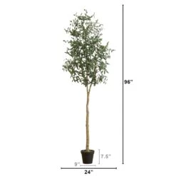 8’ Artificial Olive Tree -Artificial Trees Store artificial 8 artificial olive tree tree nearly natural 151579