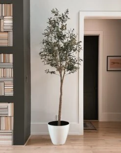 8’ Artificial Olive Tree -Artificial Trees Store artificial 8 artificial olive tree tree nearly natural 455084