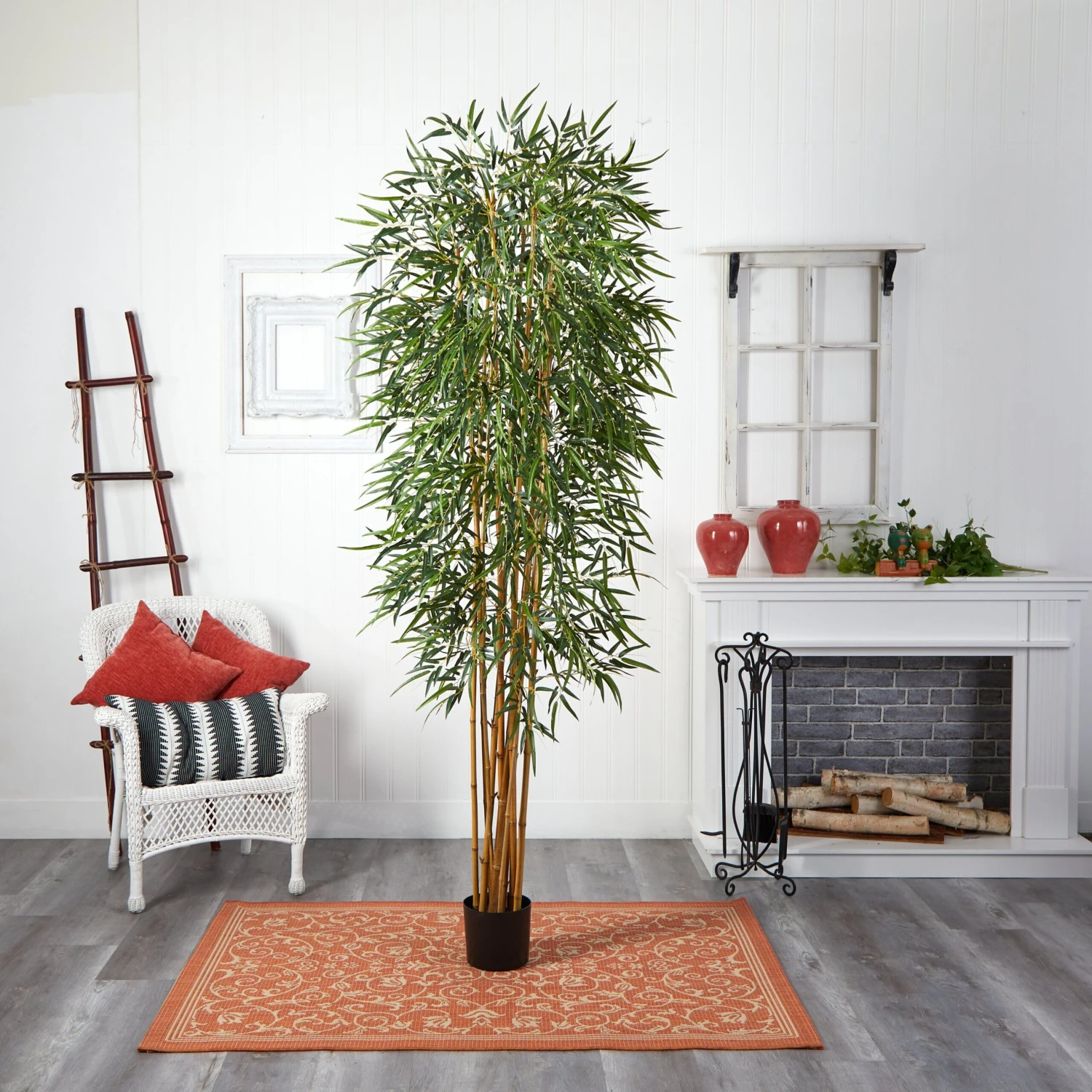 8’ Fancy Style Bamboo Silk Tree 3 8’ Fancy Style Bamboo Silk Tree - Image 3