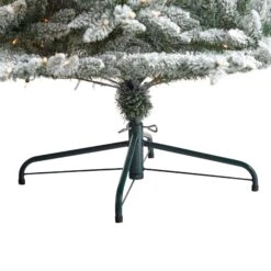 8’ Flocked West Virginia Spruce Christmas Tree With 600 Clear Lights And 1856 Bendable Branches -Artificial Trees Store artificial 8 flocked west virginia spruce christmas tree with 600 clear lights and 1856 bendable branches nearly natural 832248