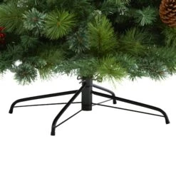 8’ Montana Mixed Pine Artificial Christmas Tree With Pine Cones, Berries And 700 Clear LED Lights 10 8’ Montana Mixed Pine Artificial Christmas Tree With Pine Cones, Berries And 700 Clear LED Lights -Artificial Trees Store artificial 8 montana mixed pine artificial christmas tree with pine cones berries and 700 clear led lights nearly natural 442251