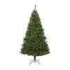 8' Northern Tip Artificial Christmas Tree With 450 Clear LED Lights