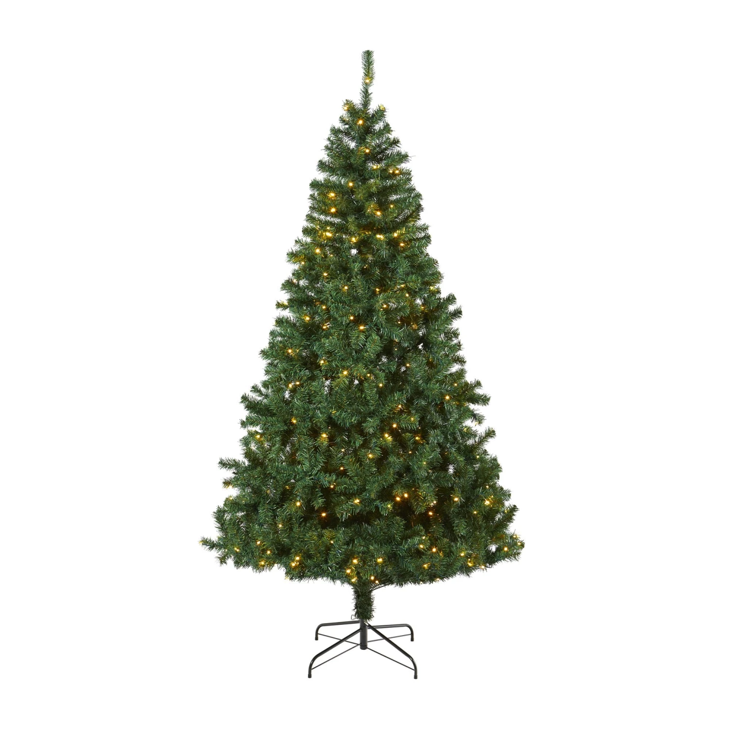 8' Northern Tip Artificial Christmas Tree With 450 Clear LED Lights 1 8' Northern Tip Artificial Christmas Tree With 450 Clear LED Lights