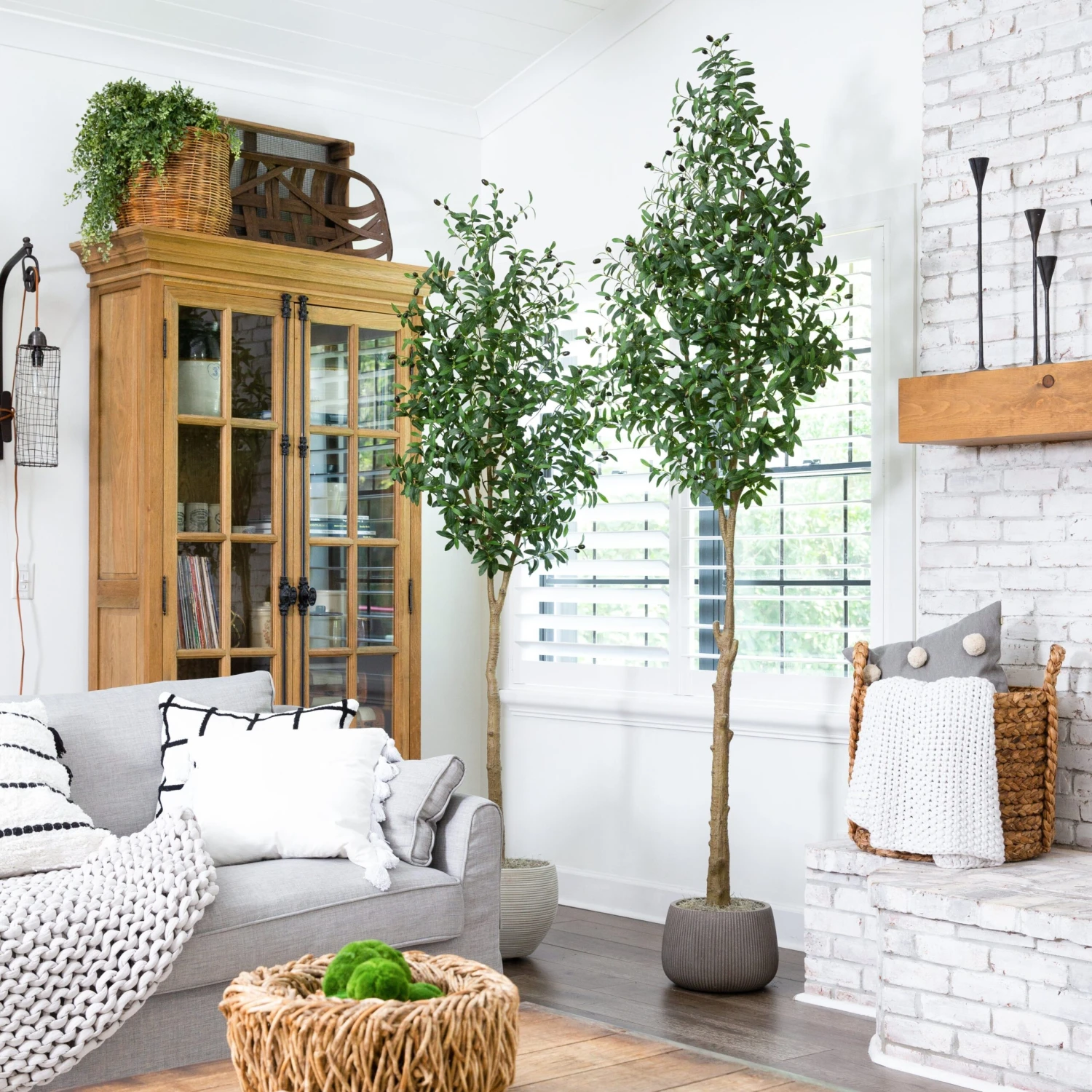 9’ Artificial Olive Tree 6 9’ Artificial Olive Tree - Image 6