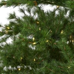 9’ Colorado Mountain Pine Artificial Christmas Tree With 650 Clear Lights, 3197 Bendable Branches And Pine Cones -Artificial Trees Store artificial 9 colorado mountain pine artificial christmas tree with 650 clear lights 3197 bendable branches an nearly natural 606720