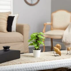 9” Artificial Pothos Plant In White Planter (Real Touch) 7 9” Artificial Pothos Plant In White Planter (Real Touch) -Artificial Trees Store artificial 9 pothos artificial plant in white planter real touch nearly natural 987787