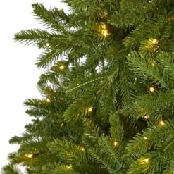 9’ Sierra Spruce “Natural Look” Artificial Christmas Tree With 1000 Clear LED Lights And 4443 Tips -Artificial Trees Store artificial 9 sierra spruce natural look artificial christmas tree with 1000 clear led lights and 4443 tips nearly natural 508770