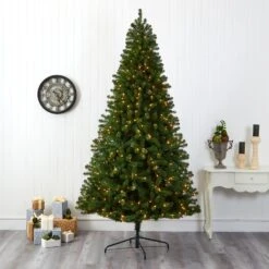 9’ Virginia Fir Artificial Christmas Tree With 600 Clear Lights And 1453 Bendable Branches -Artificial Trees Store artificial 9 virginia fir artificial christmas tree with 600 clear lights and 1453 bendable branches nearly natural 248722