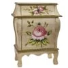 Antique Night Stand W/Floral Art