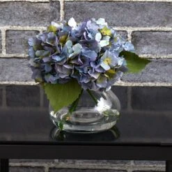 Artificial Blooming Hydrangea In Vase 14 Artificial Blooming Hydrangea In Vase -Artificial Trees Store artificial artificial blooming hydrangea in vase nearly natural 353914