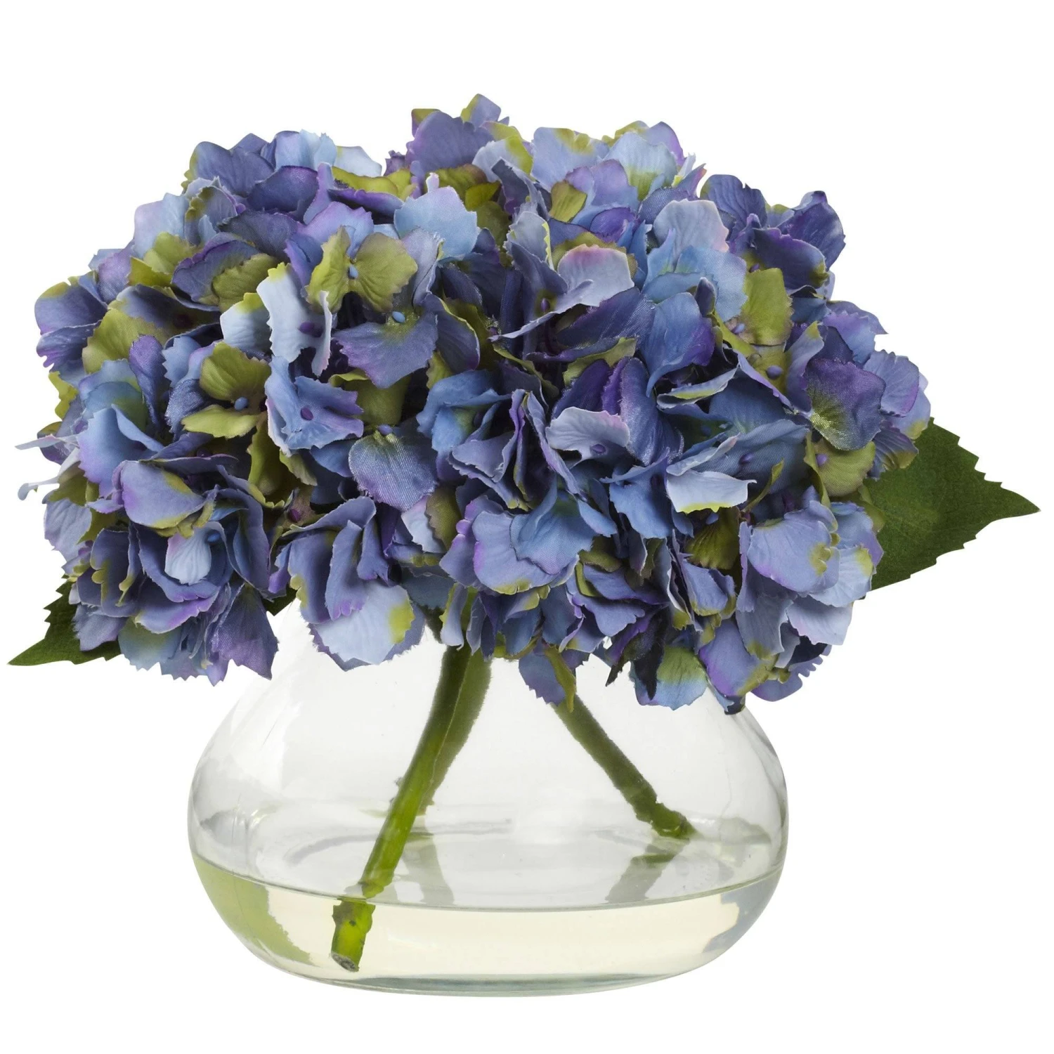 Artificial Blooming Hydrangea In Vase 1 Artificial Blooming Hydrangea In Vase