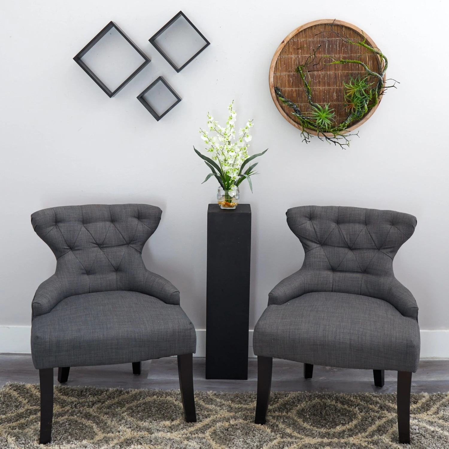 Dancing Lady Orchid Liquid Illusion Silk Flower Arrangement 10 Dancing Lady Orchid Liquid Illusion Silk Flower Arrangement - Image 10