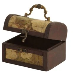 Decorative Chest W/Map (Set Of 3) 7 Decorative Chest W/Map (Set Of 3) -Artificial Trees Store artificial decorative chest wmap set of 3 nearly natural 260742