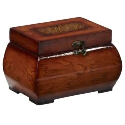 Decorative Lacquered Wood Chests (Set Of 2) -Artificial Trees Store artificial decorative lacquered wood chests set of 2 nearly natural 243227