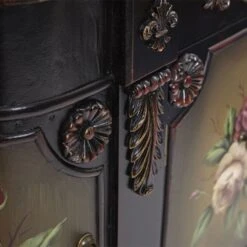 French Vintage Style Floor Cabinet -Artificial Trees Store artificial french vintage style floor cabinet nearly natural 718299