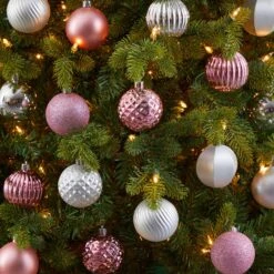 Holiday Shatterproof, 101 Count Christmas Tree Ornament Set, 60mm With Re-Useable Tube 19 Holiday Shatterproof, 101 Count Christmas Tree Ornament Set, 60mm With Re-Useable Tube -Artificial Trees Store artificial holiday shatterproof 101 count christmas tree ornament set 60mm with re useable tube nearly natural 368741