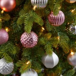 Holiday Shatterproof, 101 Count Christmas Tree Ornament Set, 60mm With Re-Useable Tube 20 Holiday Shatterproof, 101 Count Christmas Tree Ornament Set, 60mm With Re-Useable Tube -Artificial Trees Store artificial holiday shatterproof 101 count christmas tree ornament set 60mm with re useable tube nearly natural 380352