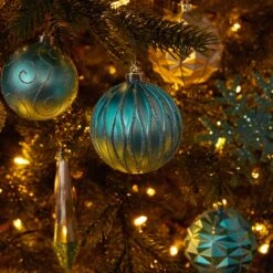 Holiday Shatterproof, 52 Count Christmas Tree Ornament Box Set, 80mm To 150mm With Reusable Tray 22 Holiday Shatterproof, 52 Count Christmas Tree Ornament Box Set, 80mm To 150mm With Reusable Tray -Artificial Trees Store artificial holiday shatterproof 52 count christmas tree ornament box set 80mm to 150mm with reusable tray nearly natural 894004