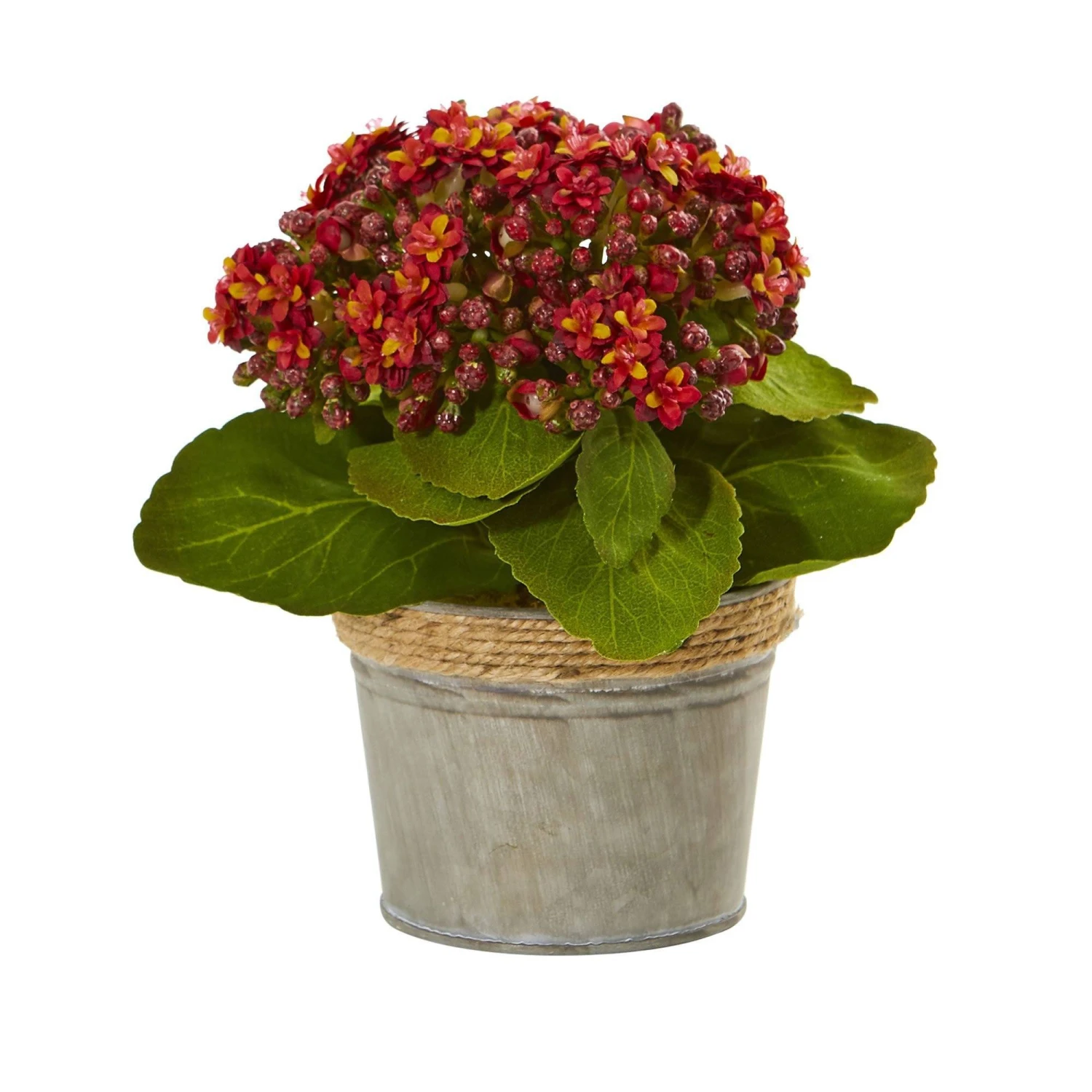 Kalanchoe Artificial Arrangements (Set Of 3) 4 Kalanchoe Artificial Arrangements (Set Of 3) - Image 4