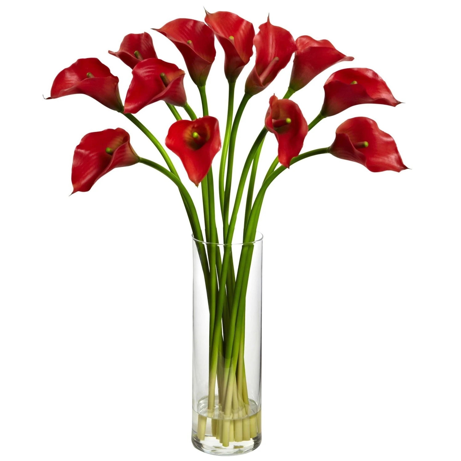 Mini Calla Lily Silk Flower Arrangement 3 Mini Calla Lily Silk Flower Arrangement - Image 3