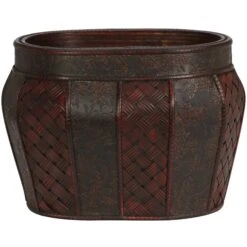 Oval Decorative Planter (Set Of 3) -Artificial Trees Store artificial oval decorative planter set of 3 nearly natural 788078