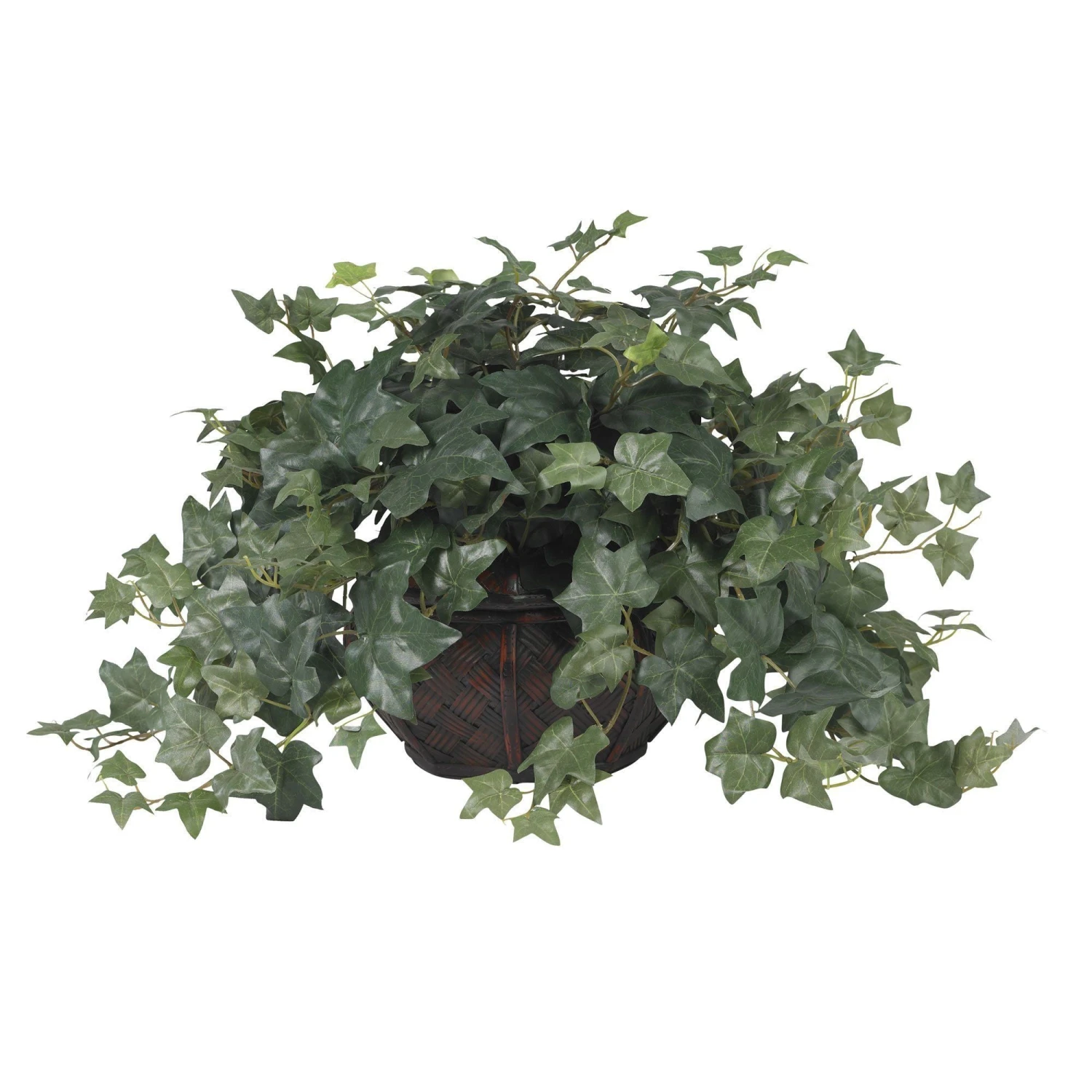 Puff Ivy W/Vase Silk Plant 1 Puff Ivy W/Vase Silk Plant