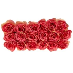 Roses In Rectangular Planter -Artificial Trees Store artificial roses in rectangular planter nearly natural 829155