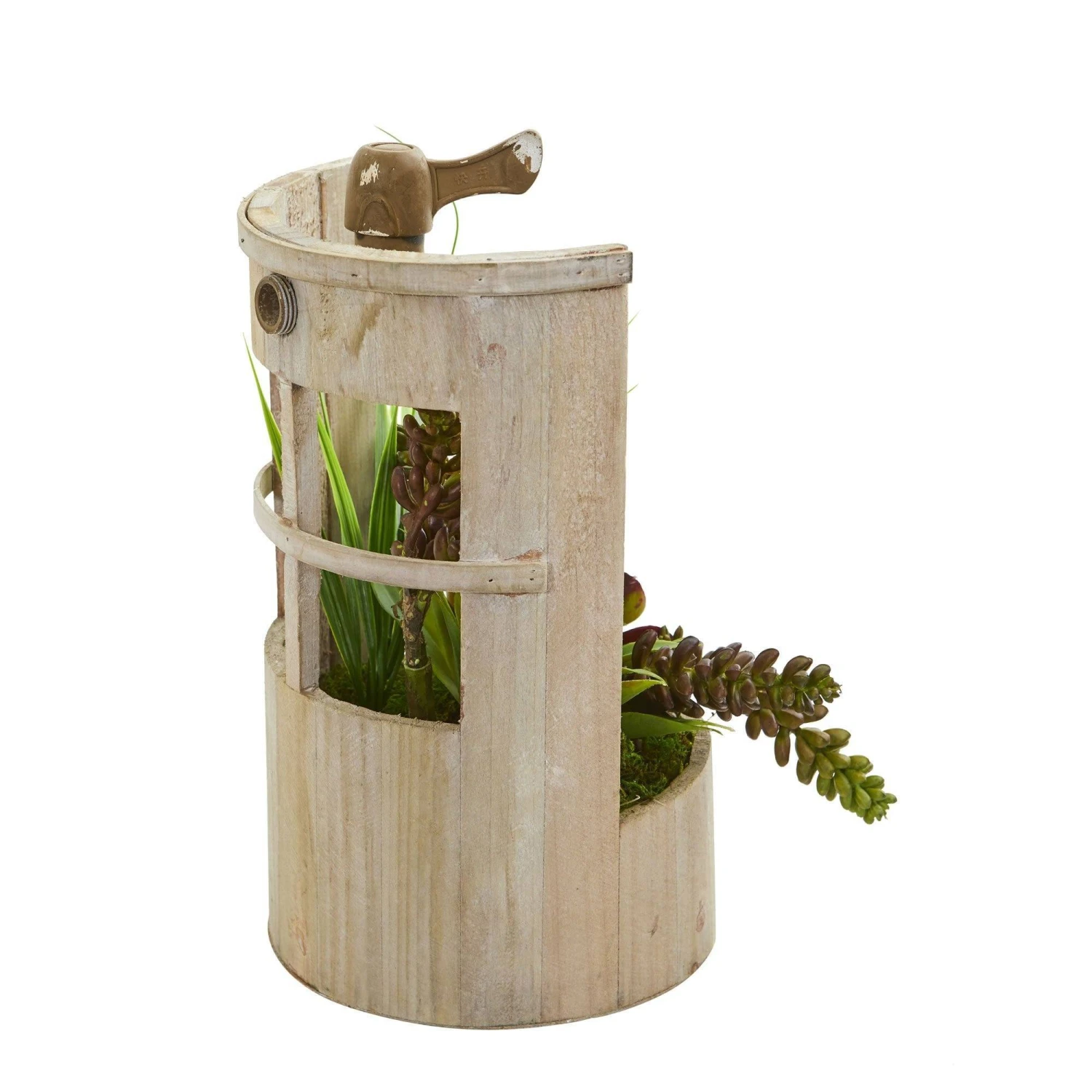 Succulent Garden Artificial Plant In Decorative Planter 2 Succulent Garden Artificial Plant In Decorative Planter - Image 2